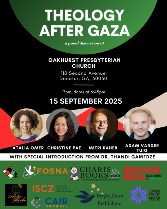 Theology After Gaza: A Panel Discussion
