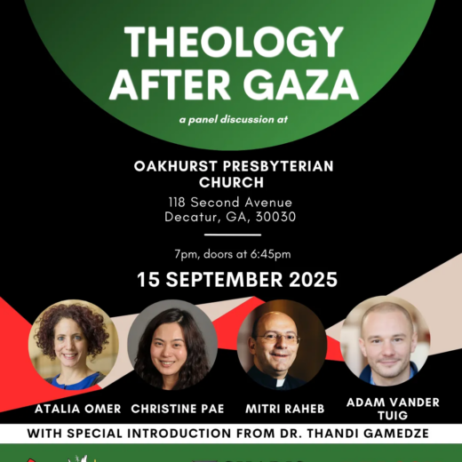 Theology After Gaza: A Panel Discussion