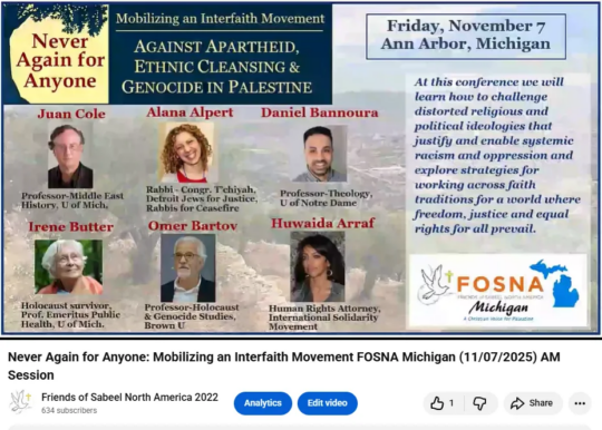 Never Again for Anyone: Mobilizing an Interfaith Movement