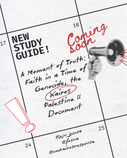 Kairos II Study Guide: "Faith in a Time of Genocide"